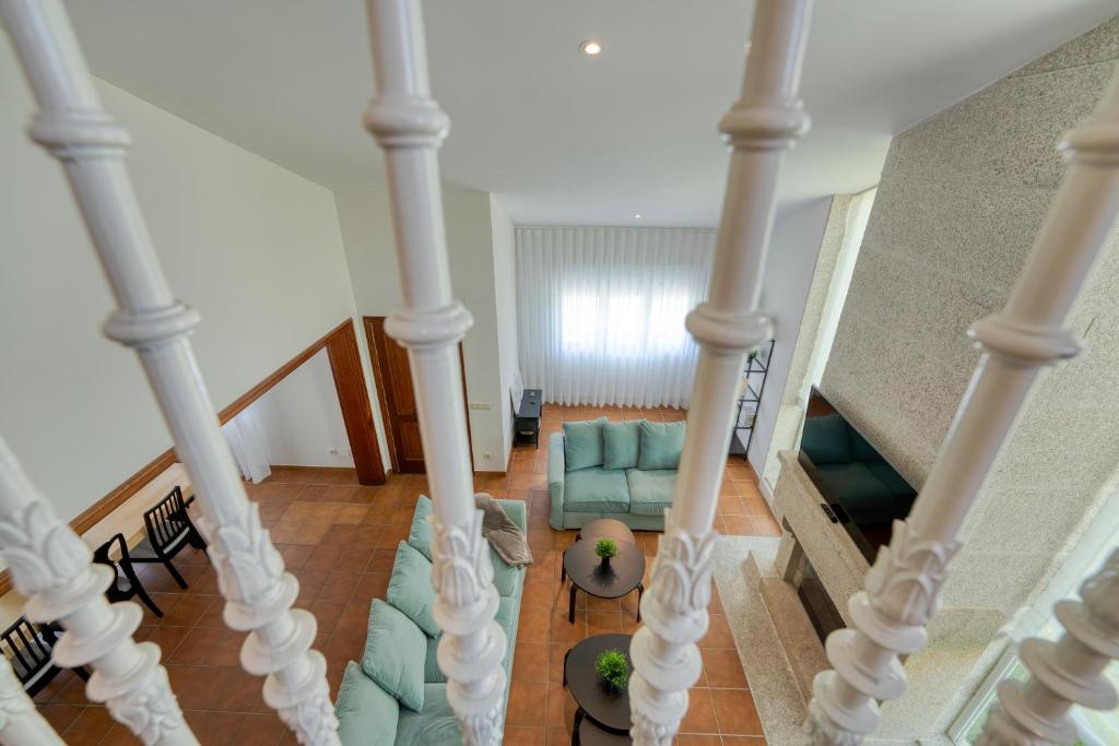 Posedenie v ubytovaní La casa de los illos, casa completa con piscina en Sanxenxo