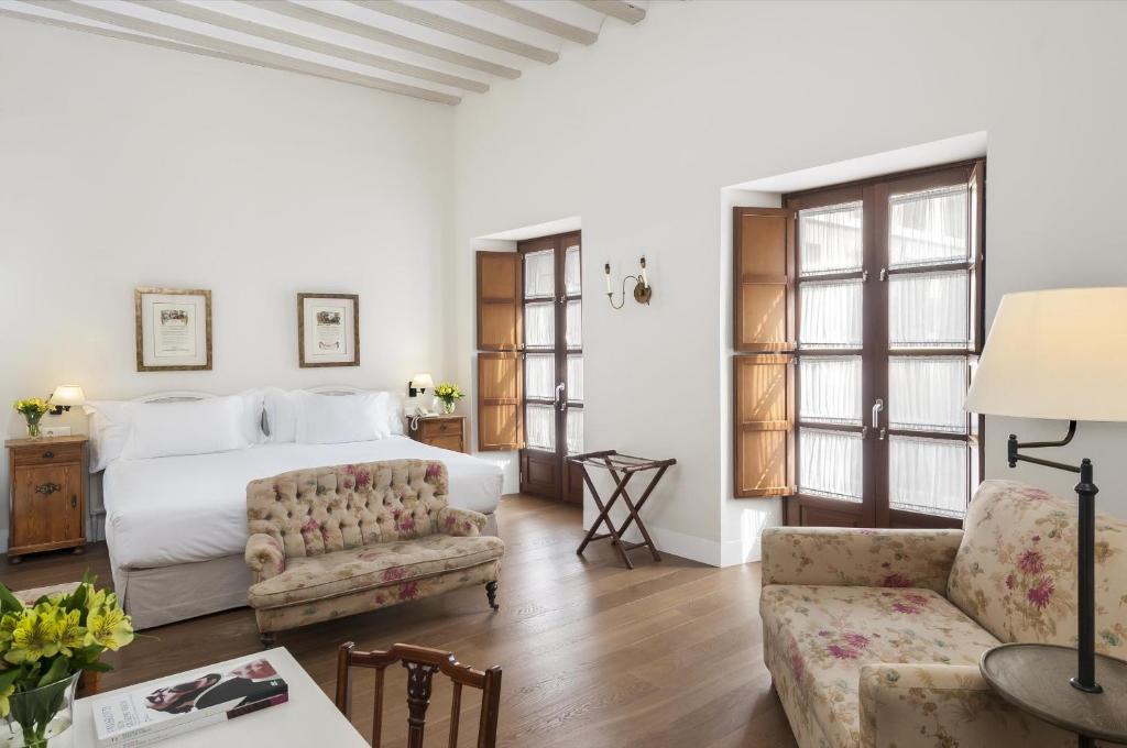 Posezení v ubytování Hotel Amadeus Sevilla