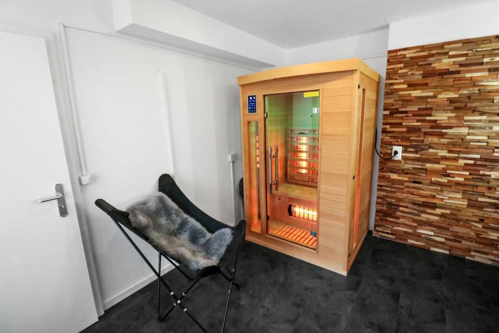 Fotografie z fotogalerie ubytování Appartement confortable avec un sauna v destinaci Leukerbad