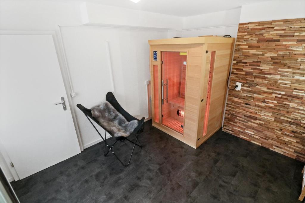 Fotografie z fotogalerie ubytování Appartement confortable avec un sauna v destinaci Leukerbad