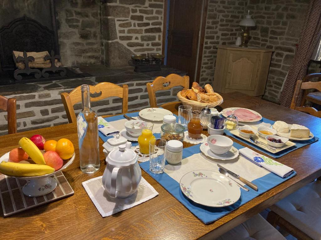 Jídlo v bed and breakfast nebo okolí