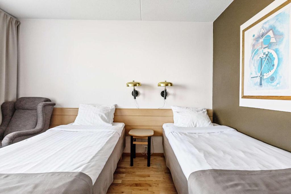 Postel nebo postele na pokoji v ubytování Best Western Hotel Norra Vattern