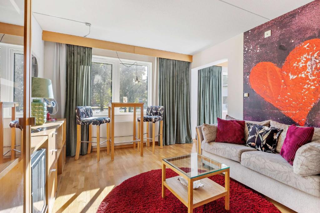 Posezení v ubytování Best Western Hotel Norra Vattern