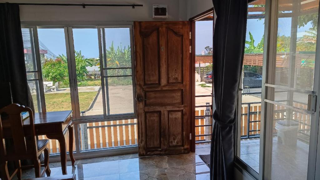 Balkón nebo terasa v ubytování Green Mango Resort