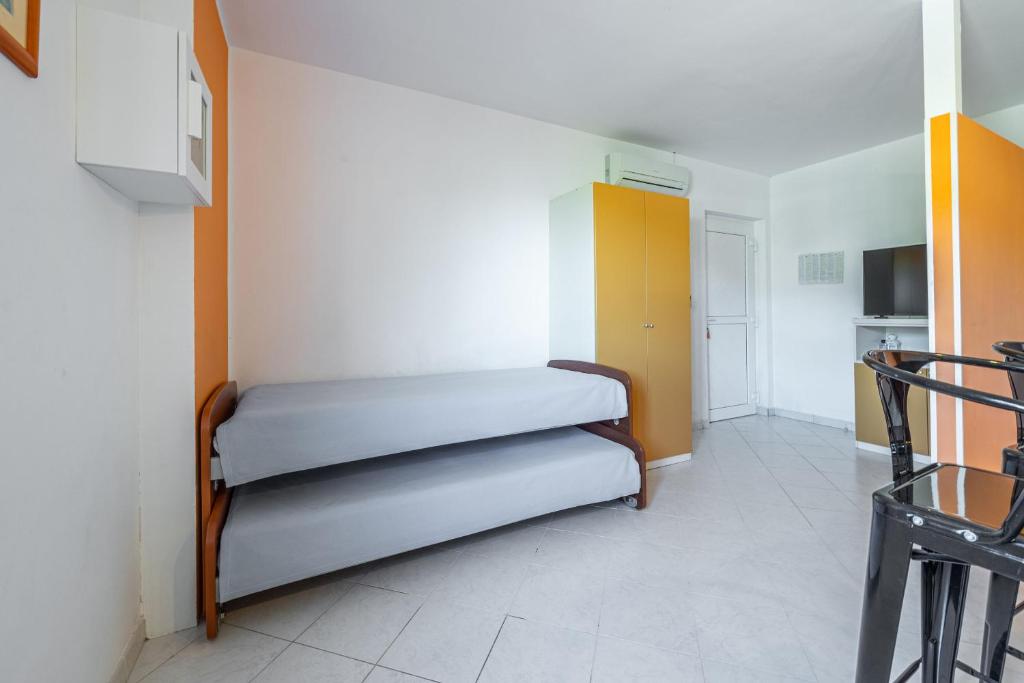 Posteľ alebo postele v izbe v ubytovaní Apartments Perfect place