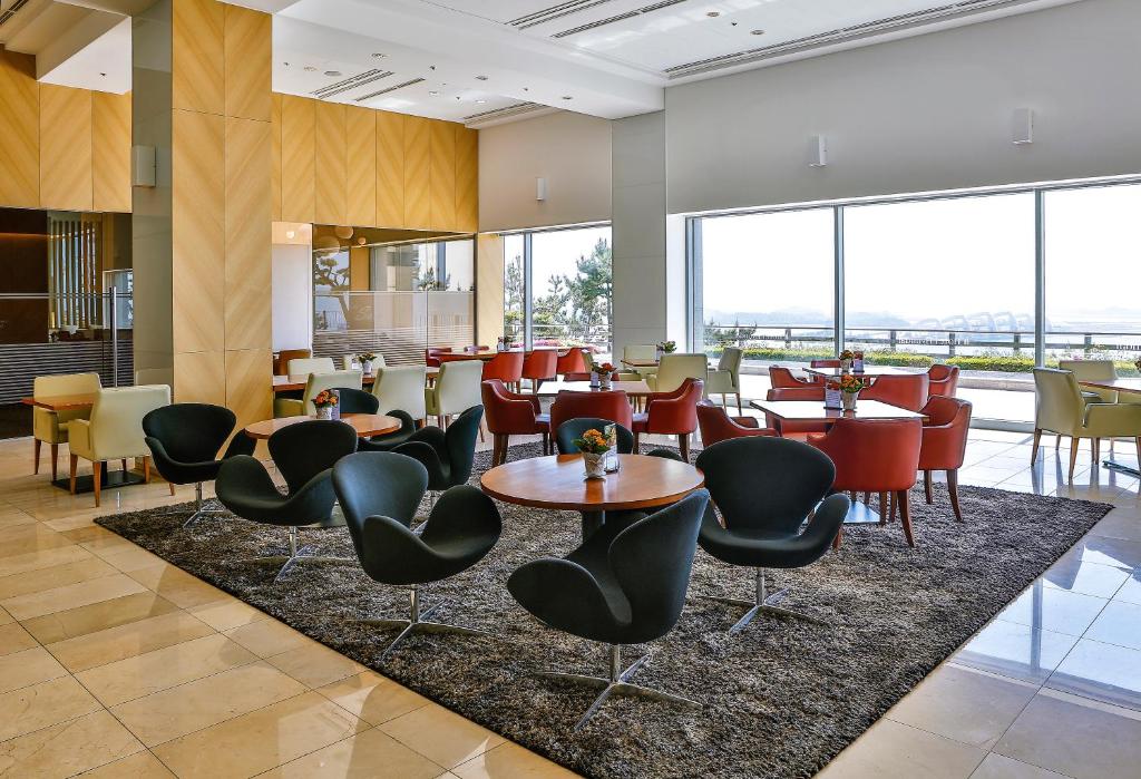 Posezení v ubytování Hotel Hyundai by Lahan Mokpo