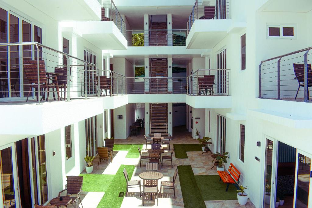 Budova, kde se hotel nachází