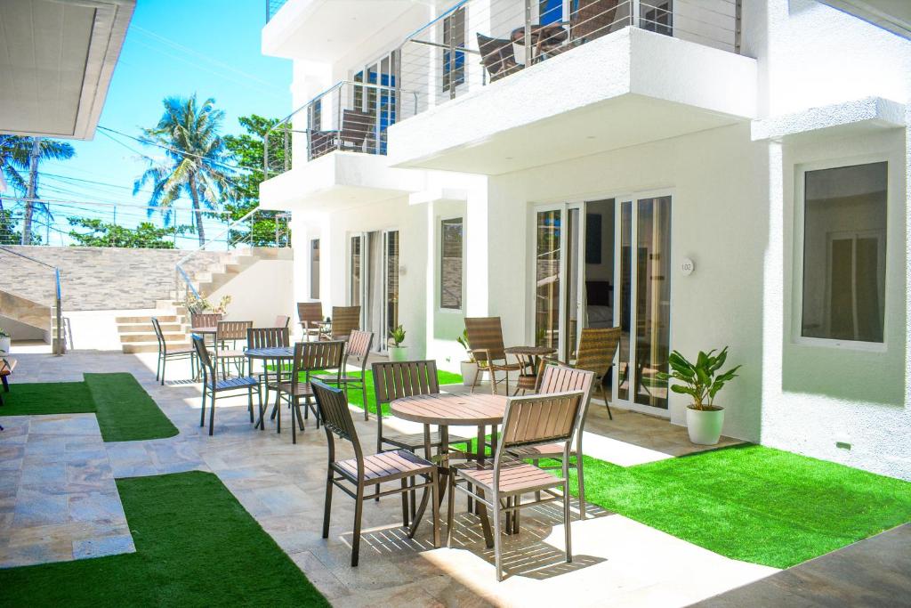 Balkón nebo terasa v ubytování Aira Boracay Hotel