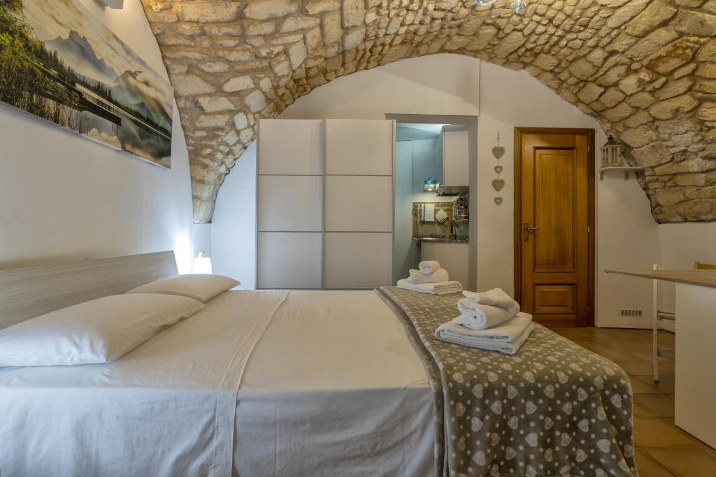 Krevet ili kreveti u jedinici u okviru objekta La casetta di Pietra