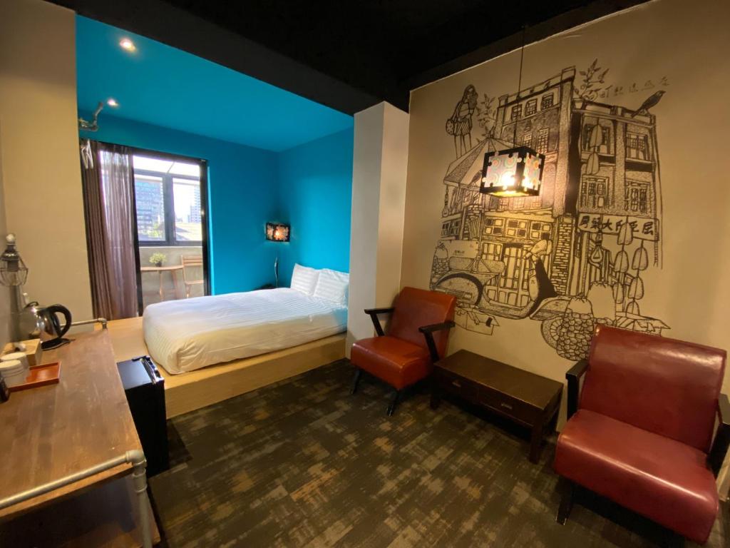 Posezení v ubytování Cho Hotel