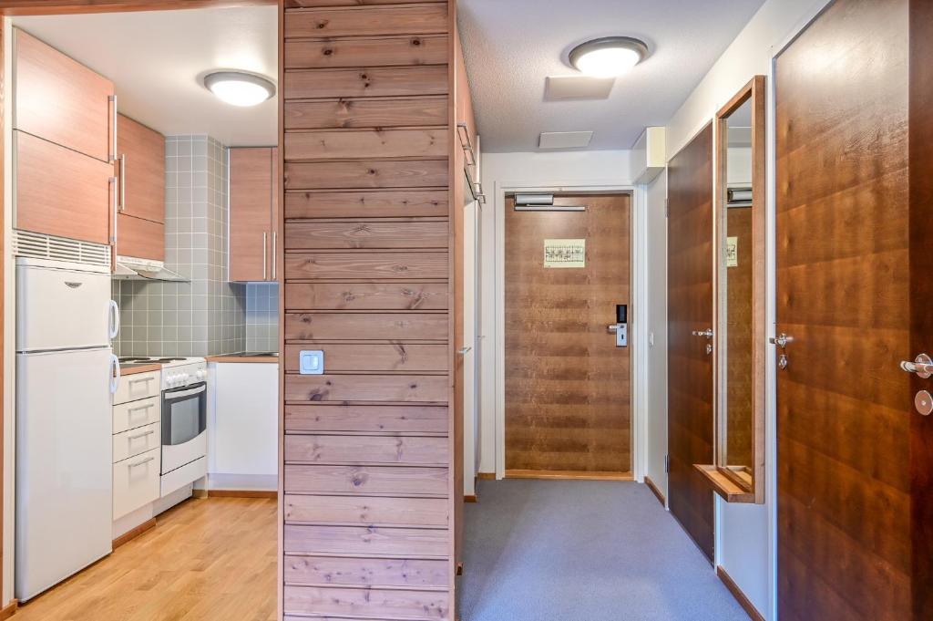 Kuchyň nebo kuchyňský kout v ubytování Ylläs Saaga Ski Chalets 2