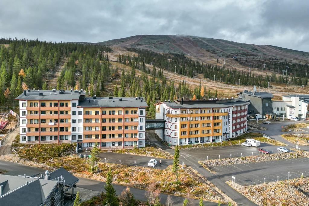 Nespecifikovaný výhled na hory nebo výhled na hory při pohledu z apartmánu