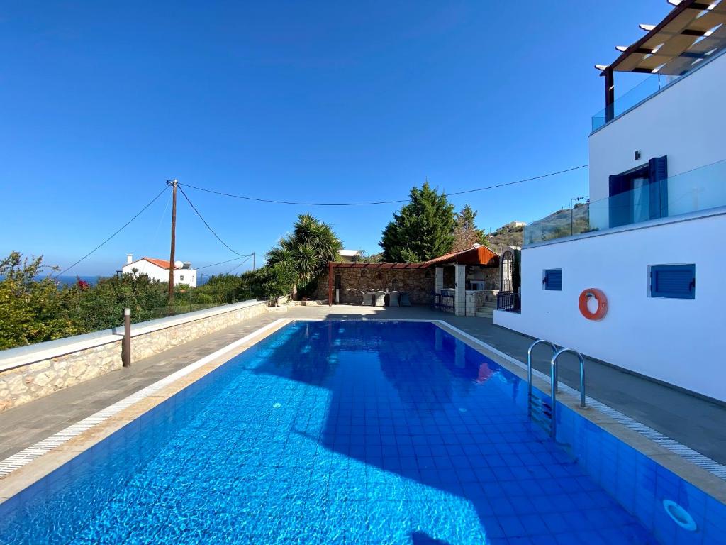 Fotografia z galérie ubytovania Villa Thymari, panoramic sea views, Kokkino Horio v destinácii Kókkinon Khoríon