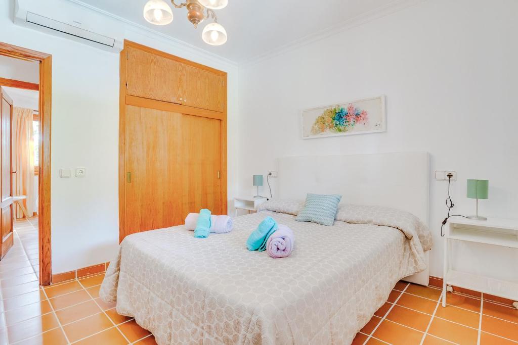 Posteľ alebo postele v izbe v ubytovaní Finca LA CASETA Pollensa by Mallorca Villa Selection