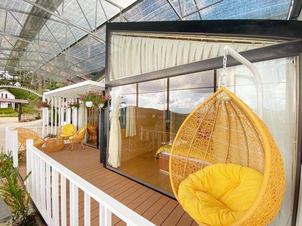 Ban công/sân hiên tại Ngọc Nguyên Homestay