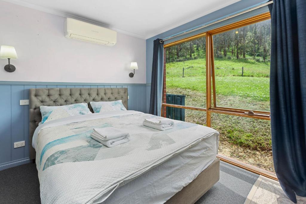 Postel nebo postele na pokoji v ubytování Apollo Panorama Guesthouse