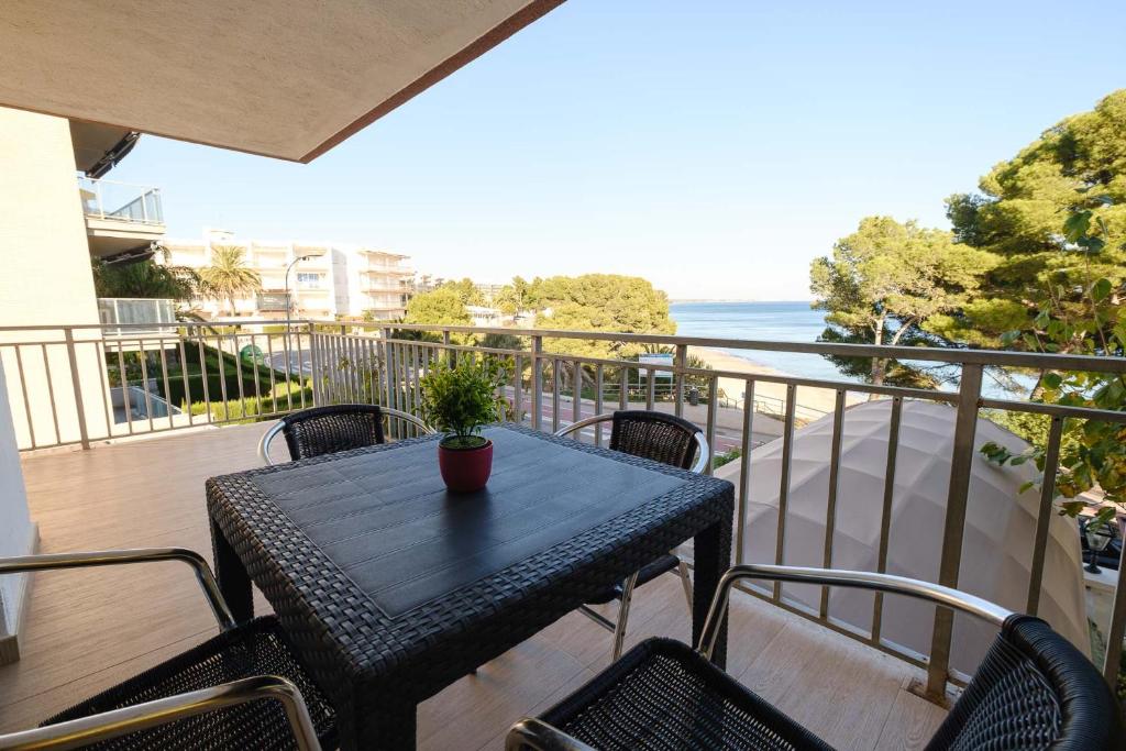 Balkón alebo terasa v ubytovaní Deauville Miami platja