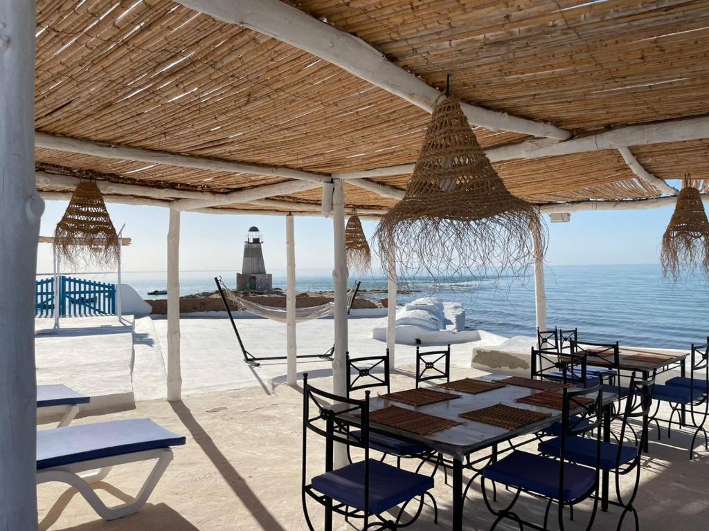 Nespecifikovaný výhled na moře nebo výhled na moře při pohledu z bed and breakfast