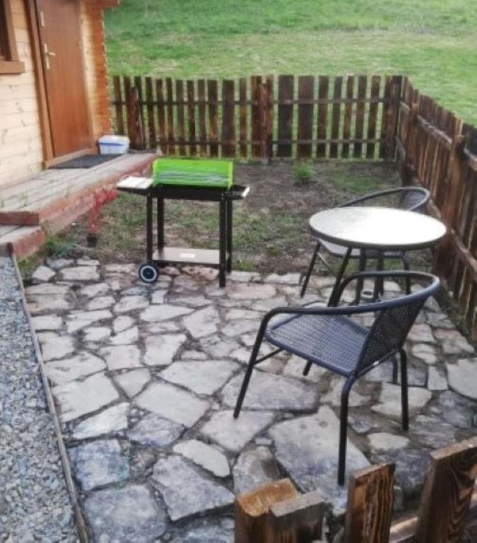 Patio nebo venkovní prostory v ubytování Dolina Rosy