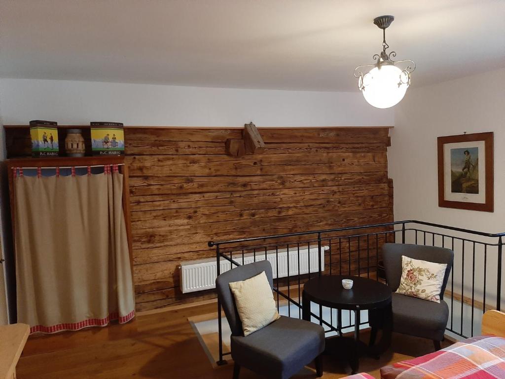 Posezení v ubytování Landhaus Gschmeidler