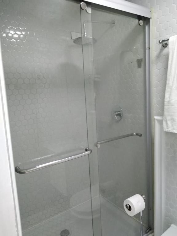 Koupelna v ubytování Nomada Republic Hotel Panama City