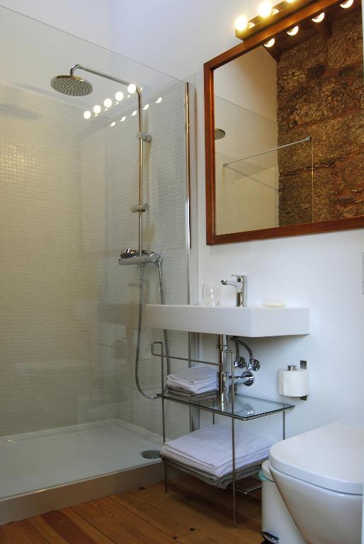 Uma casa de banho em Quinta de Seves