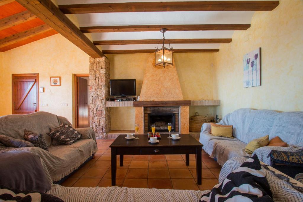 Posezení v ubytování Villa Bou - PlusHolidays