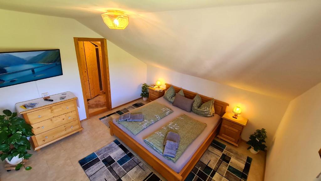 Posteľ alebo postele v izbe v ubytovaní A&Z Apartment Siegl
