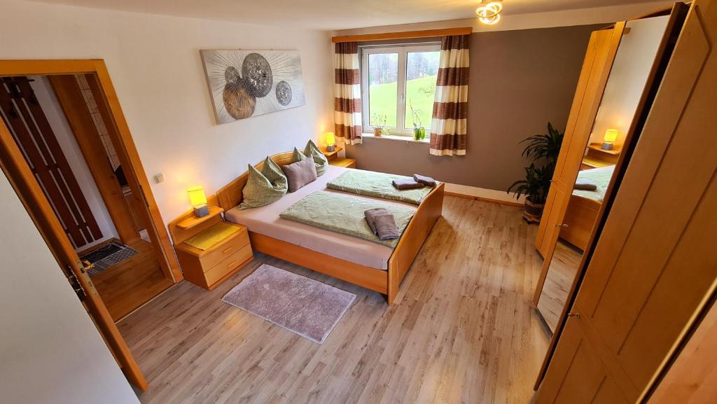 Posteľ alebo postele v izbe v ubytovaní A&Z Apartment Siegl