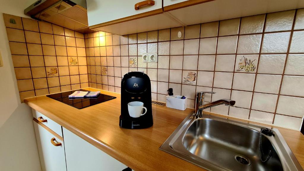 Kuchyňa alebo kuchynka v ubytovaní A&Z Apartment Siegl