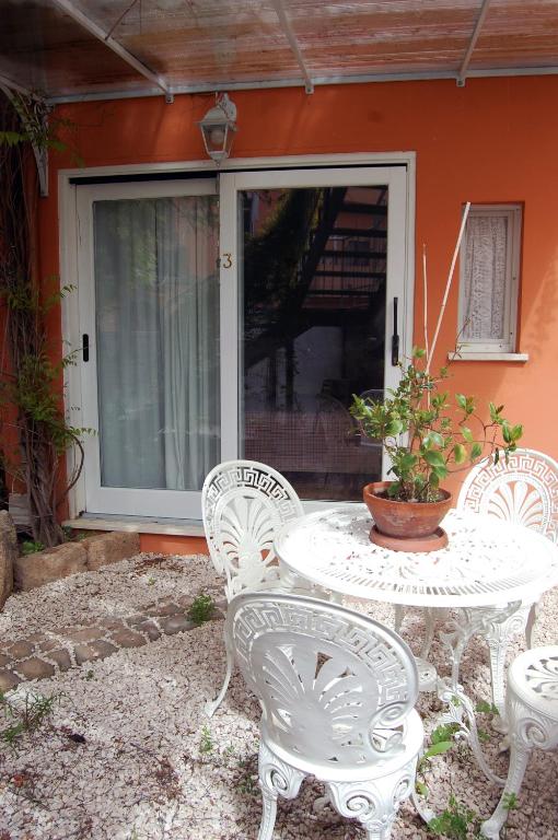 Patio alebo iná vonkajšia časť ubytovania Casa Satta 1925