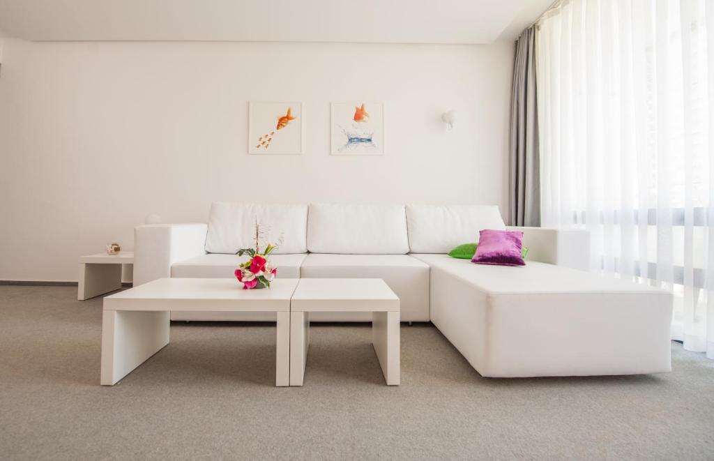 Posezení v ubytování Hotel Melodia