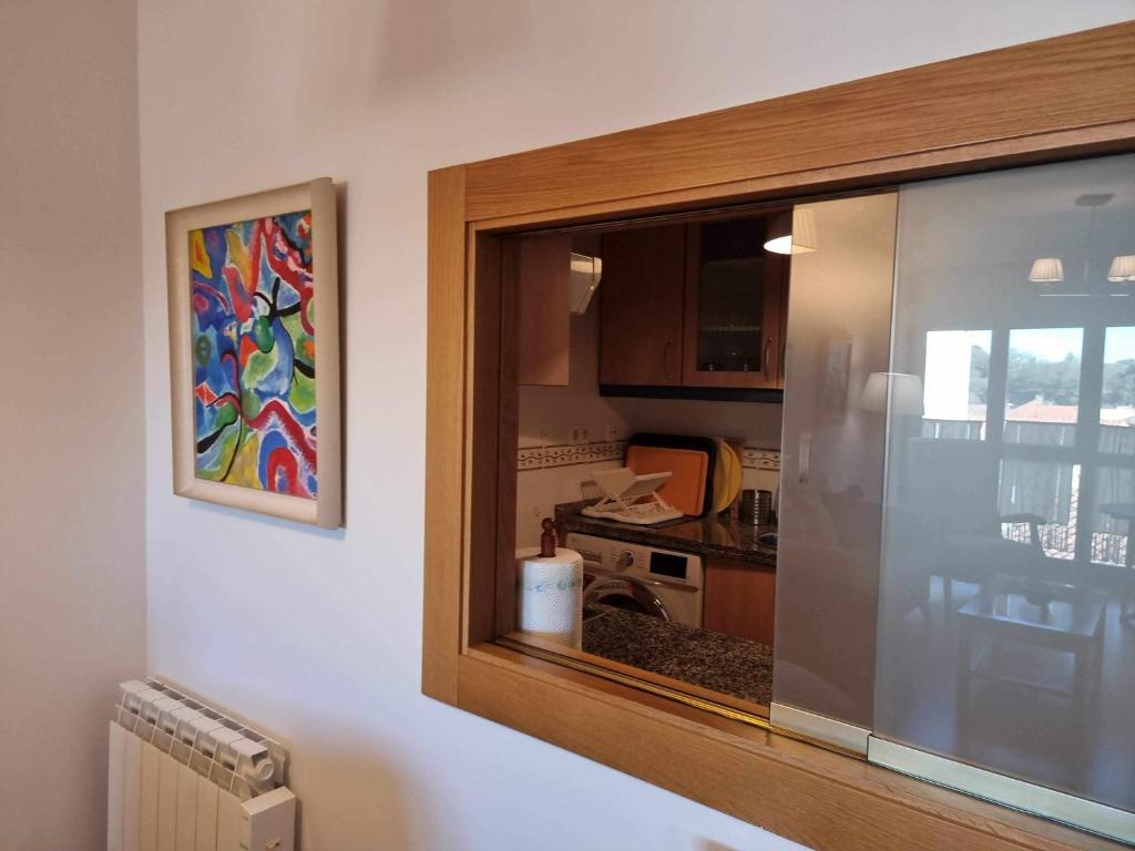 Kuchyň nebo kuchyňský kout v ubytování Apartamento vacacional Marita