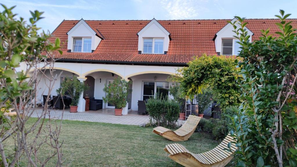 Zahrada ubytování Appartementhaus Martina