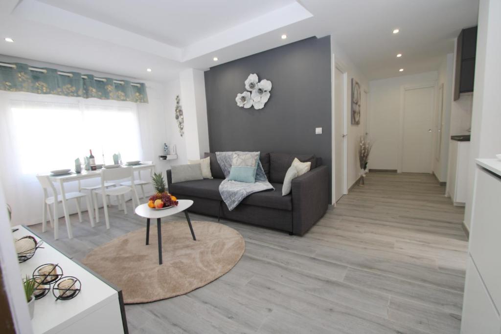 Posezení v ubytování San Rafael Apartment Los Boliches