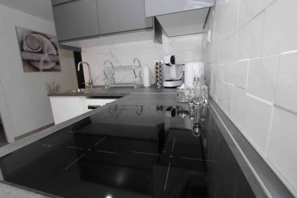 Kuchyň nebo kuchyňský kout v ubytování San Rafael Apartment Los Boliches