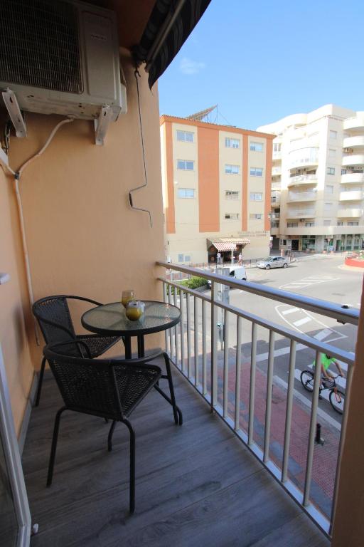 Balkón nebo terasa v ubytování San Rafael Apartment Los Boliches