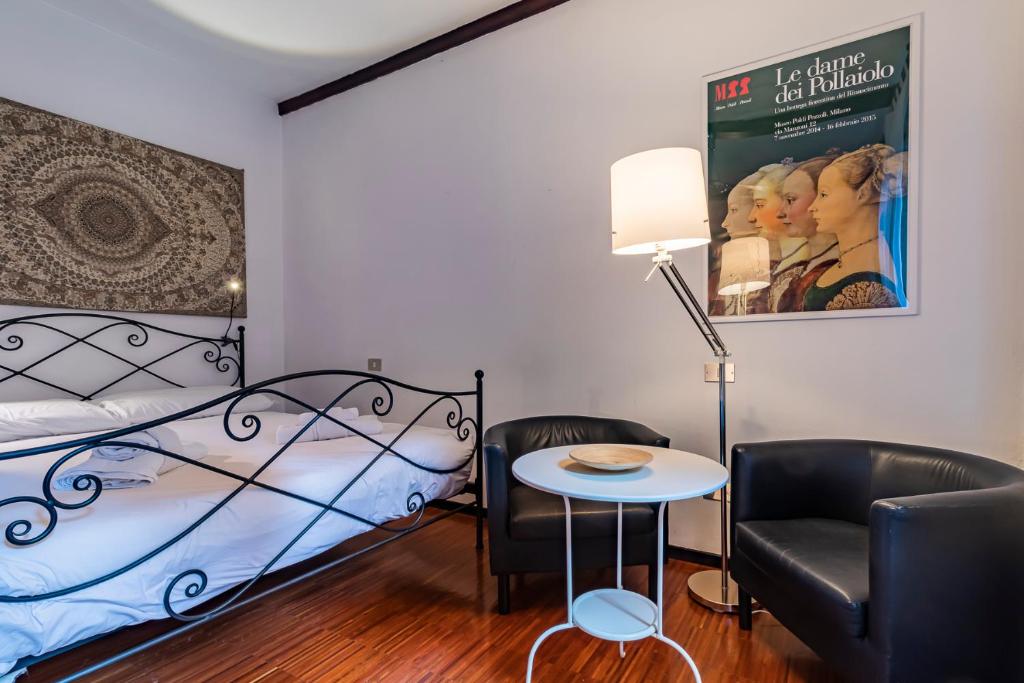 Posteľ alebo postele v izbe v ubytovaní [Lovely flat] De Castilla 7