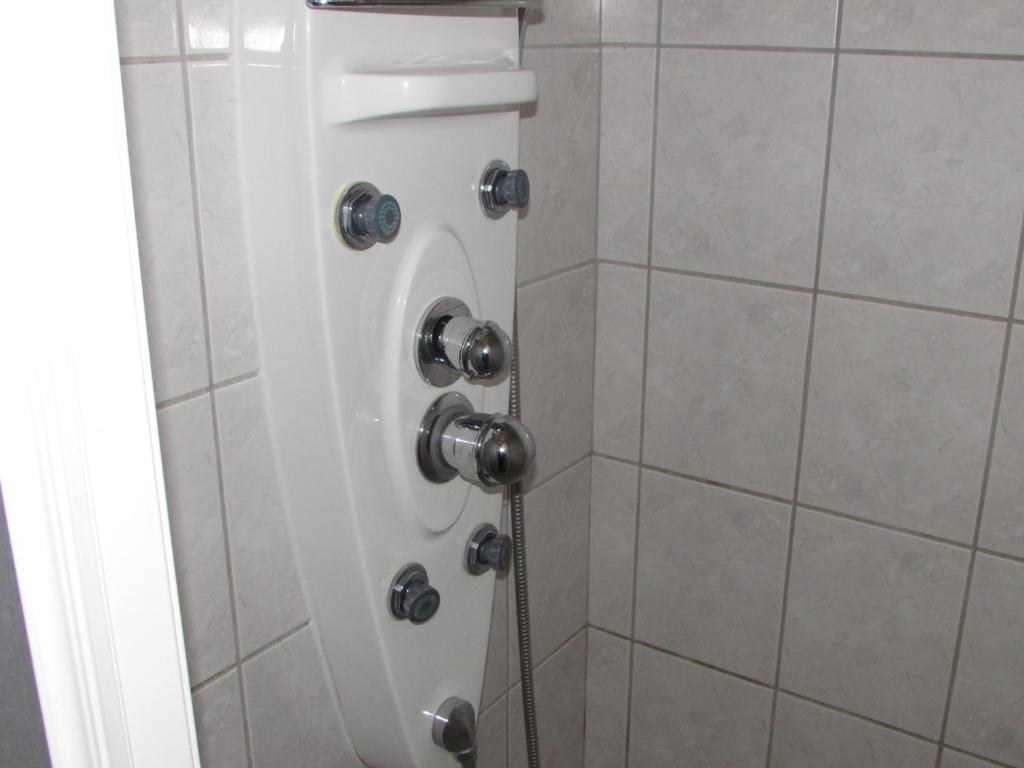 Koupelna v ubytování Rooms Vendi