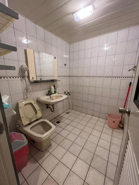 Koupelna v ubytování Ri Jing Yuan Homestay