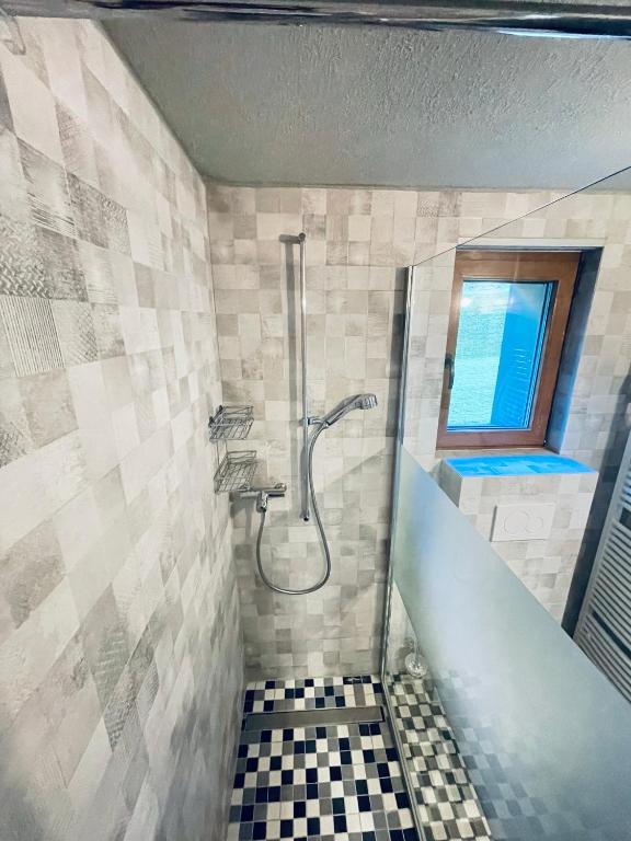 Koupelna v ubytování Ferienhaus Granula