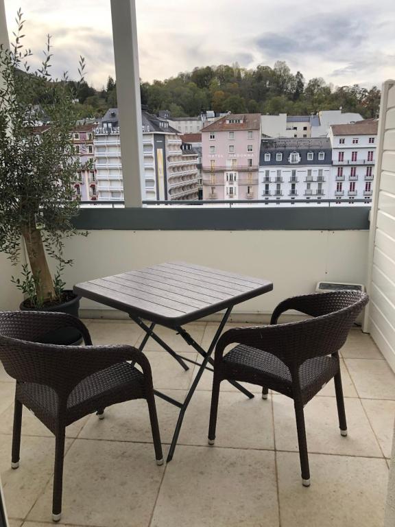 Balkón nebo terasa v ubytování Grand Hôtel d'Espagne