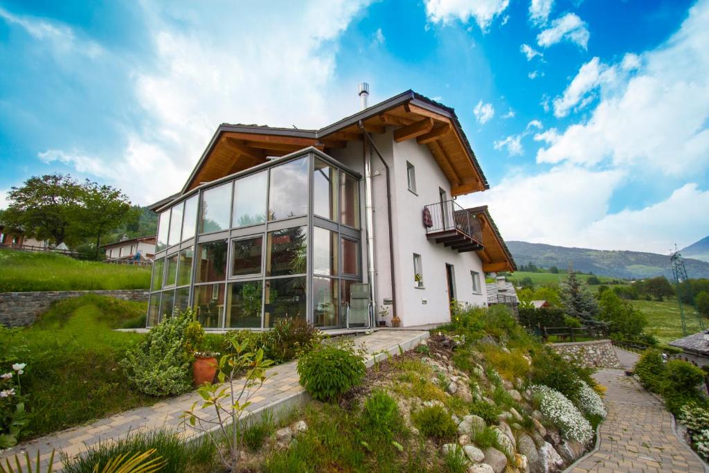 Nespecifikovaný výhled na hory nebo výhled na hory při pohledu z bed and breakfast
