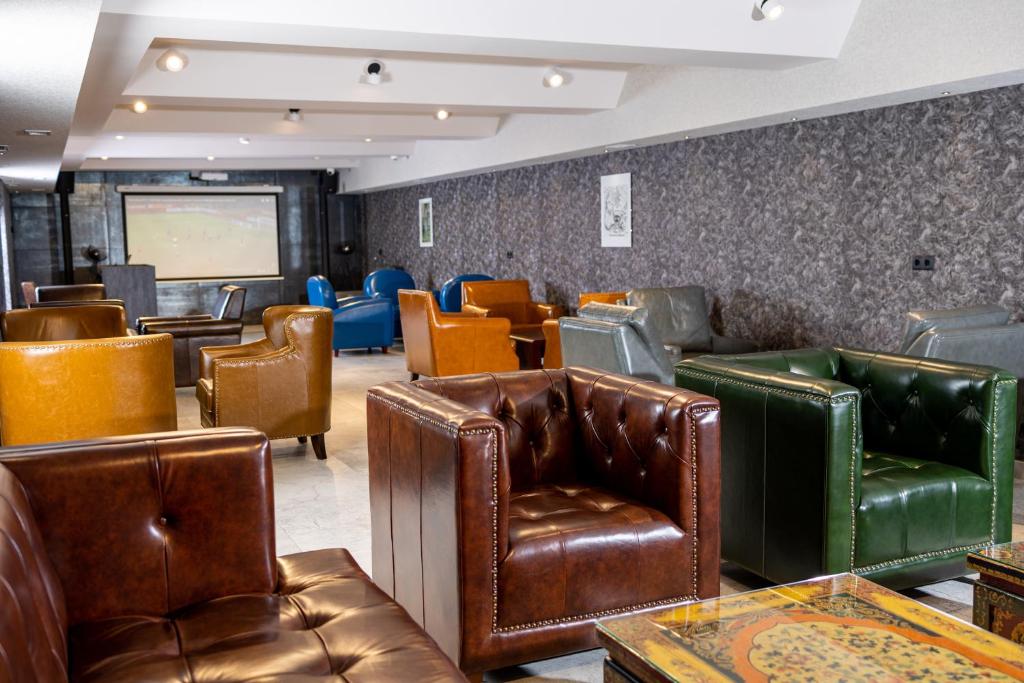Posezení v ubytování Theory Hotel