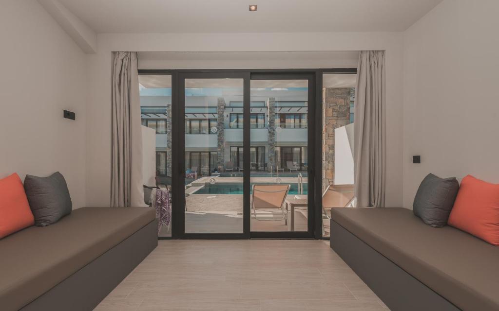 Posezení v ubytování Cavo di Suites