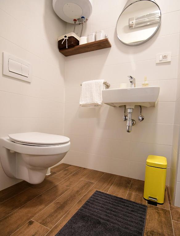 Kúpeľňa v ubytovaní Apartmani Zagi