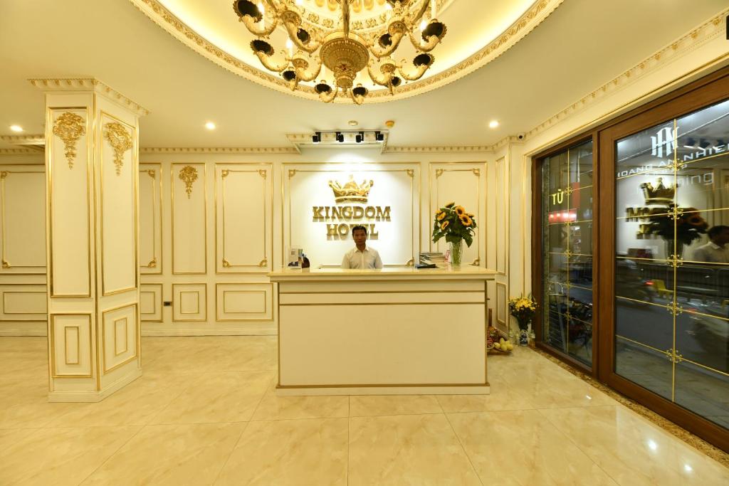 Vstupní hala nebo recepce v ubytování Kingdom Hotel Hanoi