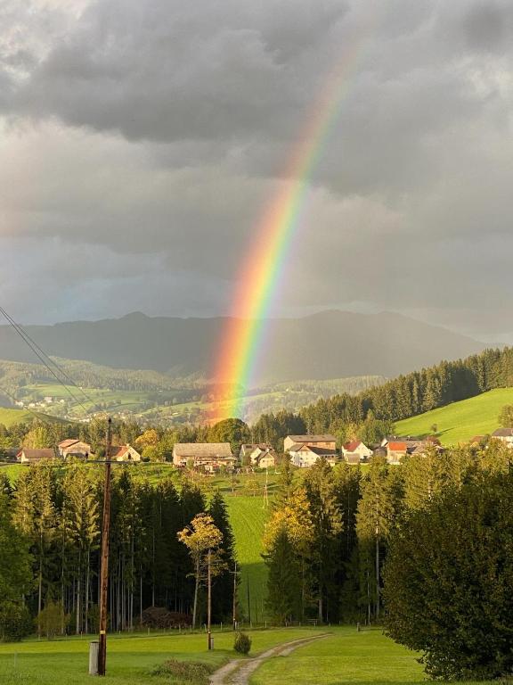 Un paisaje natural cerca de la casa vacacional