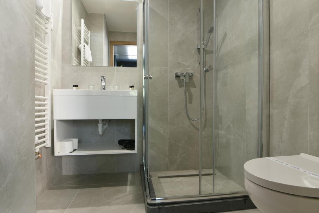 Koupelna v ubytování R31 Residence