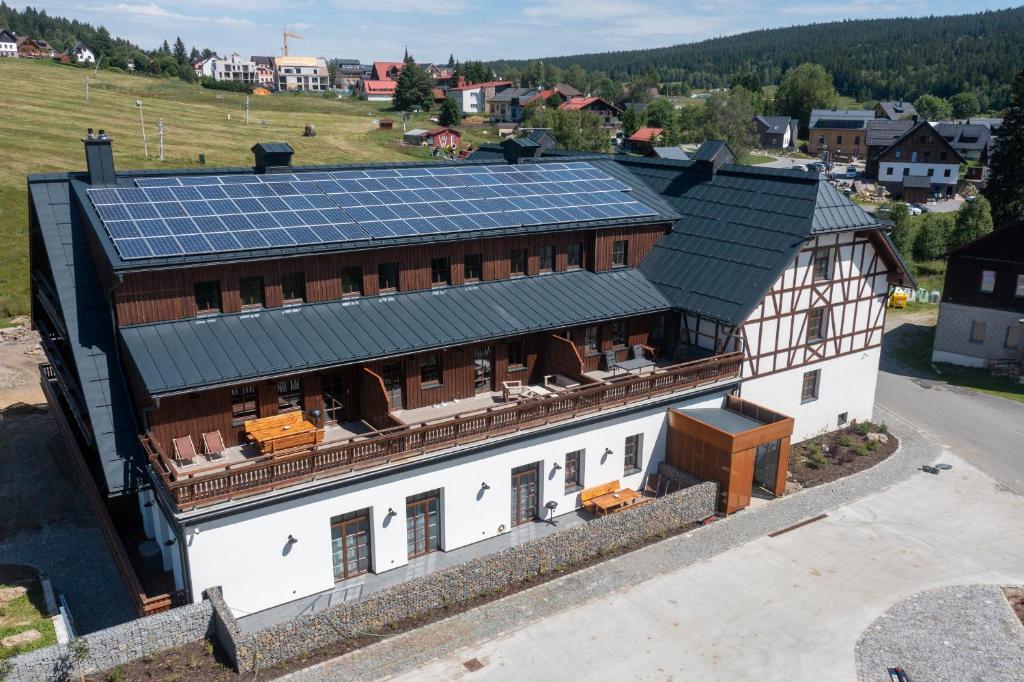 Budova, kde se apartmán nachází
